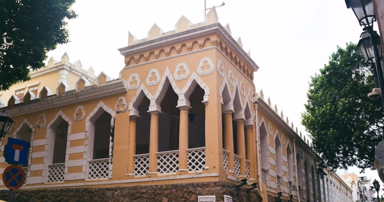 Historic Macau — The Moorish Barracks and the National Day Fireworks